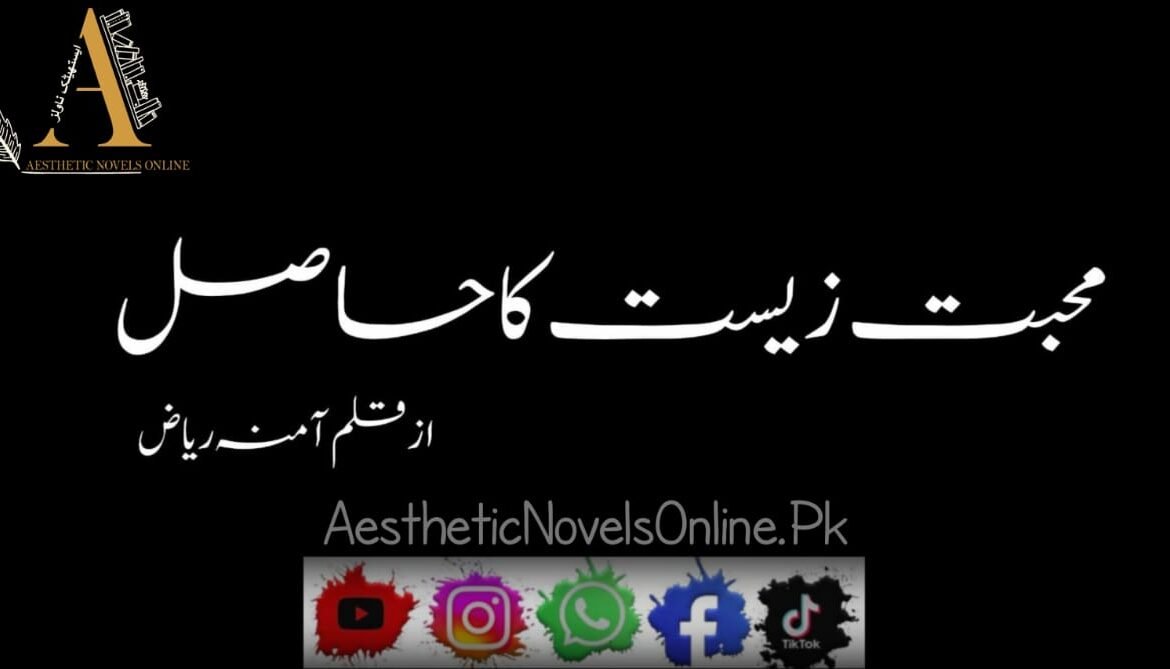  Mohabbat Zeest Ka Hasil by Amna Riaz