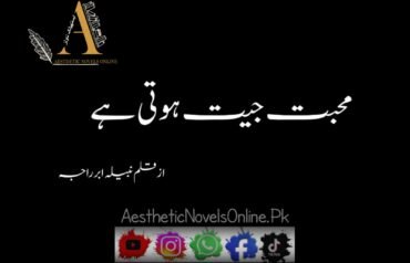 Mohabbat Jeet Hoti Hai By Nabila Abar Raja