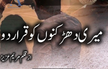 Meri Dharkanon Ko Qarar Do by Maryam Aziz